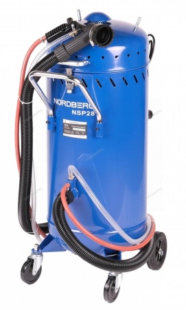 Установка пескоструйная, бак для песка, 104 л