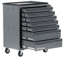 Тележка инструментальная, 7 выдвижных ящиков
