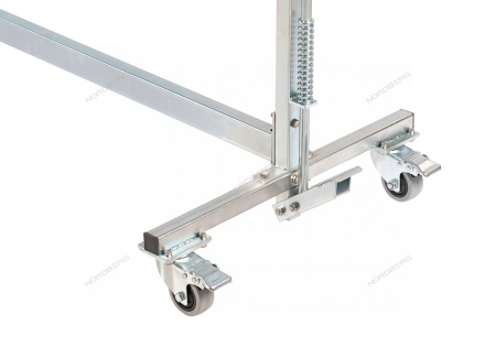 Стенд для окраски деталей, вращающийся, усиленный