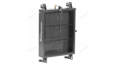 Емкость для сбора масла на колесах, 95 л, серая