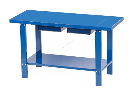 Верстак слесарный, 2 подвесных ящика