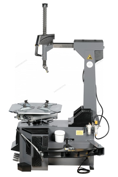 Станок шиномонтажный 380V автомат, 2х скоростн, зажимы 16-30" (серый)