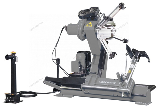 Станок шиномонтажный для грузовых машин, односкоростной, 14-42", 380 В, серый