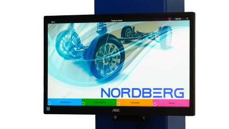 Стенд сход-развал 3D модель четырехкамерный NORDBERG C804