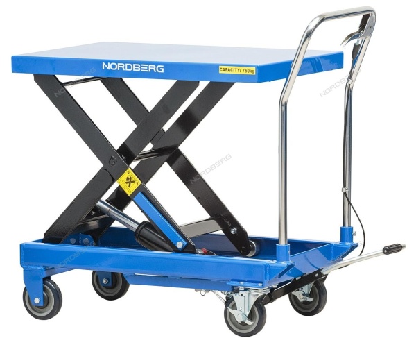 Стол подъемный гидравлический 750 кг