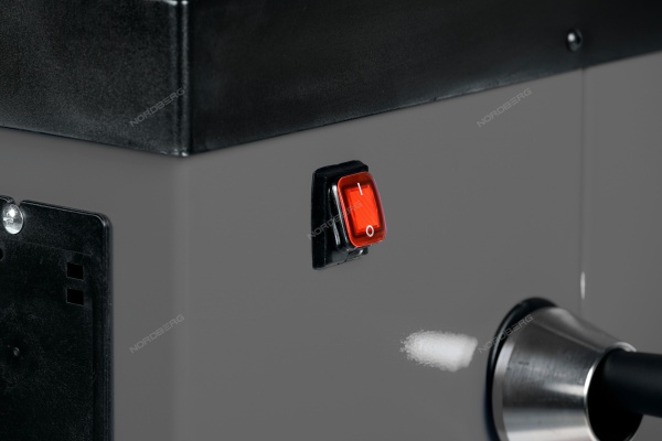 Станок балансировочный с автоматическим вводом 2х параметров, лазером и автостопом (серый)