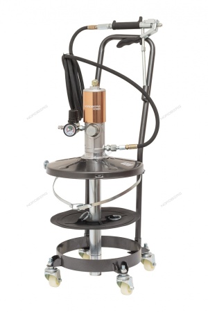 Установка пневматическая для раздачи густой смазки из бочек 20 л.