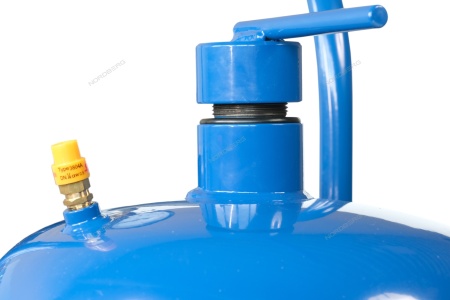 Установка пескоструйная, бак для песка, 37 л