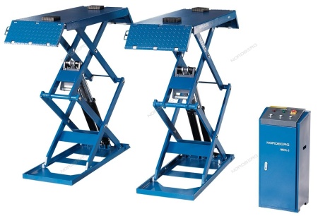 Подъемник ножничный низкопрофильный 3 т, 220 В