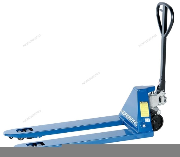 Тележка складская гидравлическая 2,5 т, с ПУ колесами