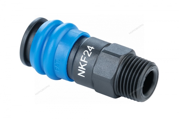 Разъем композитный "мама" быстросъемный - резьба M1/2"