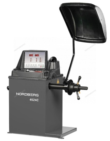 Станок балансировочный с ручным вводом параметров, серый