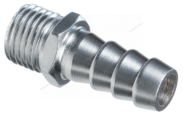 Переходник M1/4" - елочка диам. 10 мм