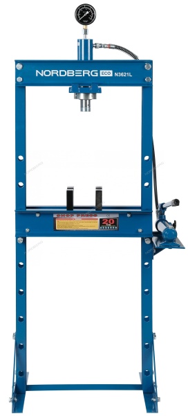 Пресс гидравлический, 20 т, разборная рама