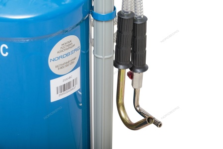 Установка для сбора масла пневматическая, 30 л, синяя