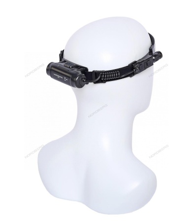 Фонарь налобный со светодиодной лентой и боковым направленным светом, аккумуляторный