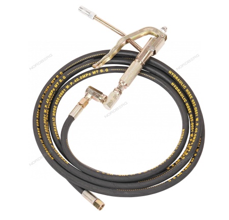 Установка пневматическая для раздачи густой смазки из бочек 20-60 л, с тележкой