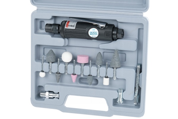 Пневмобормашинка с комплектом насадок