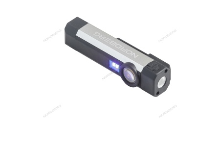 Фонарь светодиодный 1+1, с УФ подсветкой, аккумуляторный