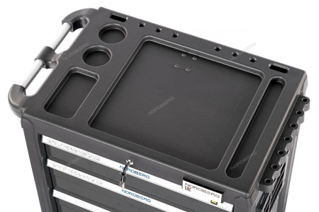 Тележка инструментальная профессиональная (серая)