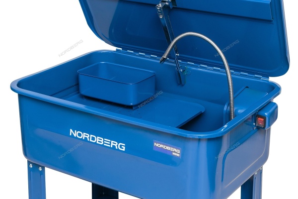 Установка для мойки деталей с электрическим насосом, 75 л