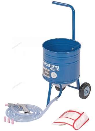 Установка пескоструйная открытая, бак для песка, 14 л