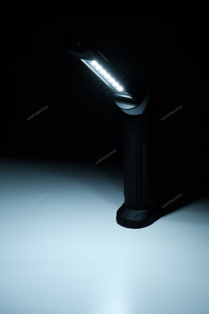 Фонарь светодиодный 8+1, складной, аккумуляторный, 3,7В