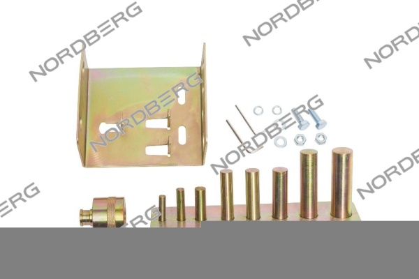 Насадок комплект с матрицей, для гидравлического пресса