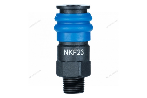 Разъем композитный "мама" быстросъемный - резьба M3/8"