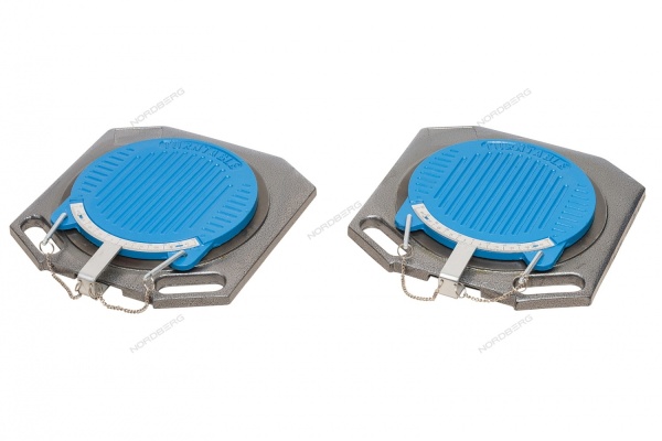 Круги поворотные для сход-развала 400х400х50 мм, 2 шт.