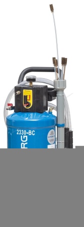 Установка для сбора масла пневматическая, 30 л, синяя