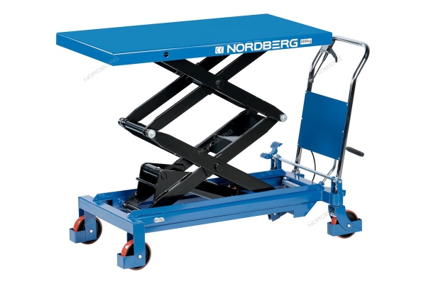 Стол подъемный гидравлический, 800 кг, двойные ножницы