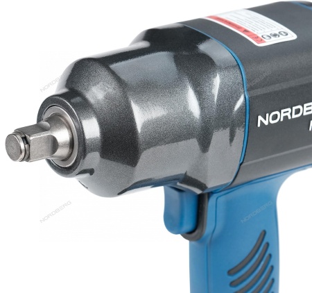Пневмогайковерт ударный 1/2", 1300 Нм, флажковый переключатель усилия