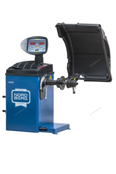 Станок балансировочный автомат, синий