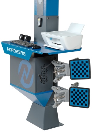 Стенд сход-развал 3D четырехкамерный, синий