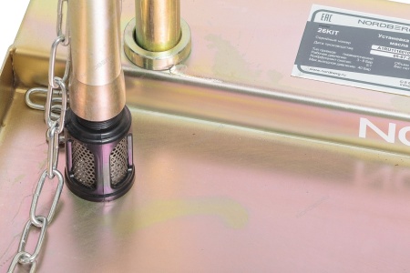 Установка для раздачи масла из бочек 200л, с тележкой