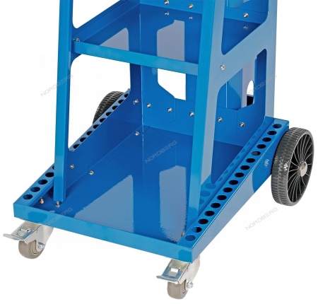 Тележка для сварочного аппарата, синяя