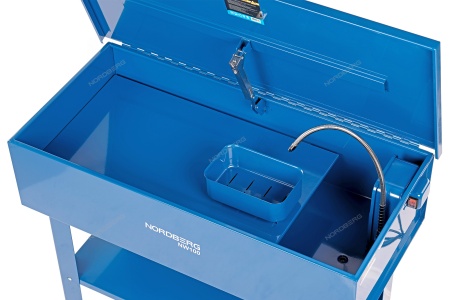 Установка для мойки деталей с электрическим насосом, 150 л