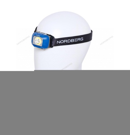 Фонарь светодиодный налобный, аккумуляторный