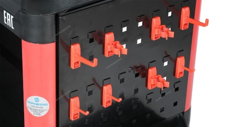 Тележка инструментальная с пластиковыми полками (состоит из 2 коробок)