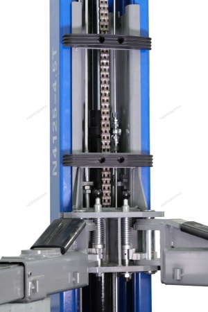 Подъемник 380V 2х стоечный 4,5т (синий)