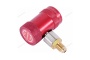 Муфта быстросъемная R1234yf высокое давление, красная