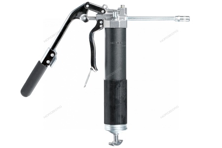 Шприц плунжерный для густой смазки, с телескопической ручкой, 400 мл