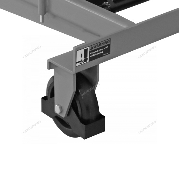 Стол подъемный гидравлический для АКБ электромобиля, 1000 кг, двойные ножницы