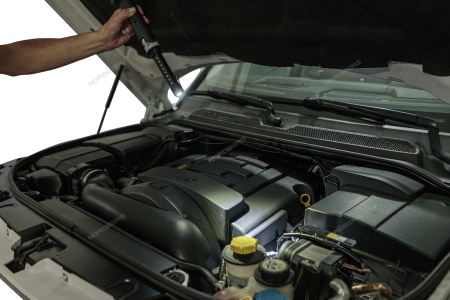 Фонарь светодиодный 8+1, складной, аккумуляторный, 3,7В