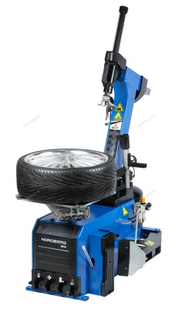 Станок шиномонтажный автомат, двухскоростной, взрывная накачка, 380 В, синий