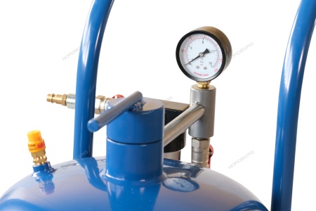 Установка пескоструйная, бак для песка, 37 л