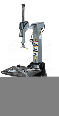 Станок шиномонтажный автомат, двухскоростной, стол с накладками, 380 В, серый