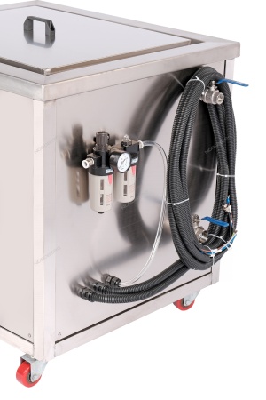 Ультразвуковая ванна с подогревом, 135 л, с опцией насыщения раствора пузырьками воздуха