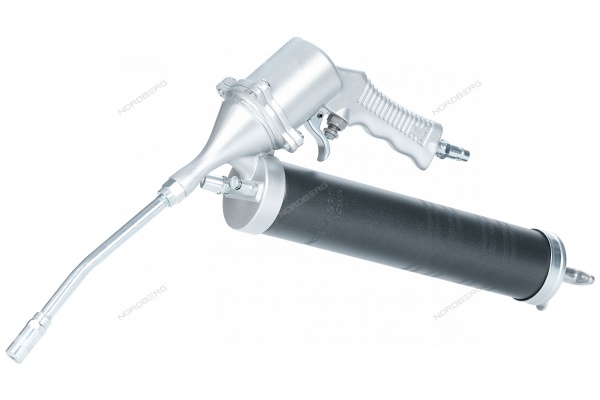 Шприц плунжерный пневматический для густой смазки, 400 мл